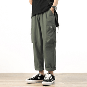 men's straight leg capri pants - MRSLM
