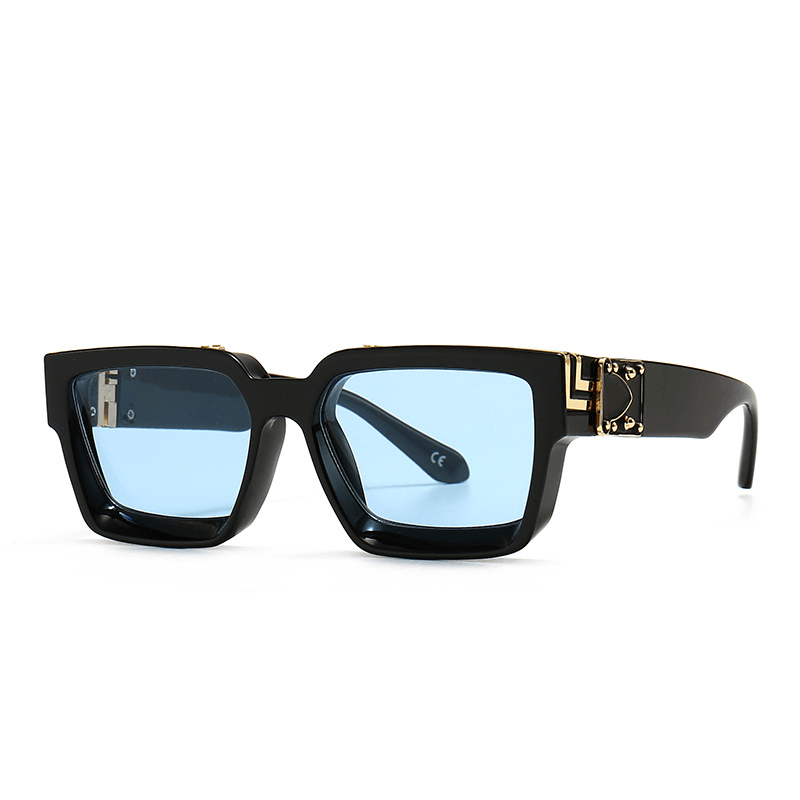 retro cloud print sunglasses, view 10 - MRSLM