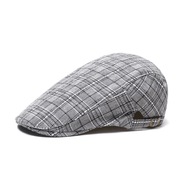 plaid peaked cap, view 4 - MRSLM