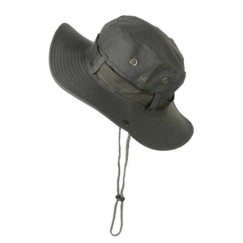 Outdoor big-brim fisherman hat, view 5 - MRSLM