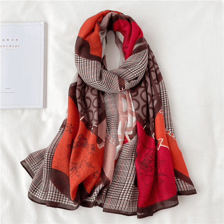 Fashion Scarf Women Cotton and Linen Shawl Europe and America - MRSLM