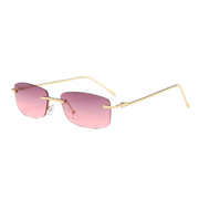 retro small square sunglasses, view 2 - MRSLM