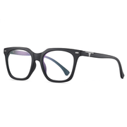 retro big frame flat mirror glasses, view 4 - MRSLM