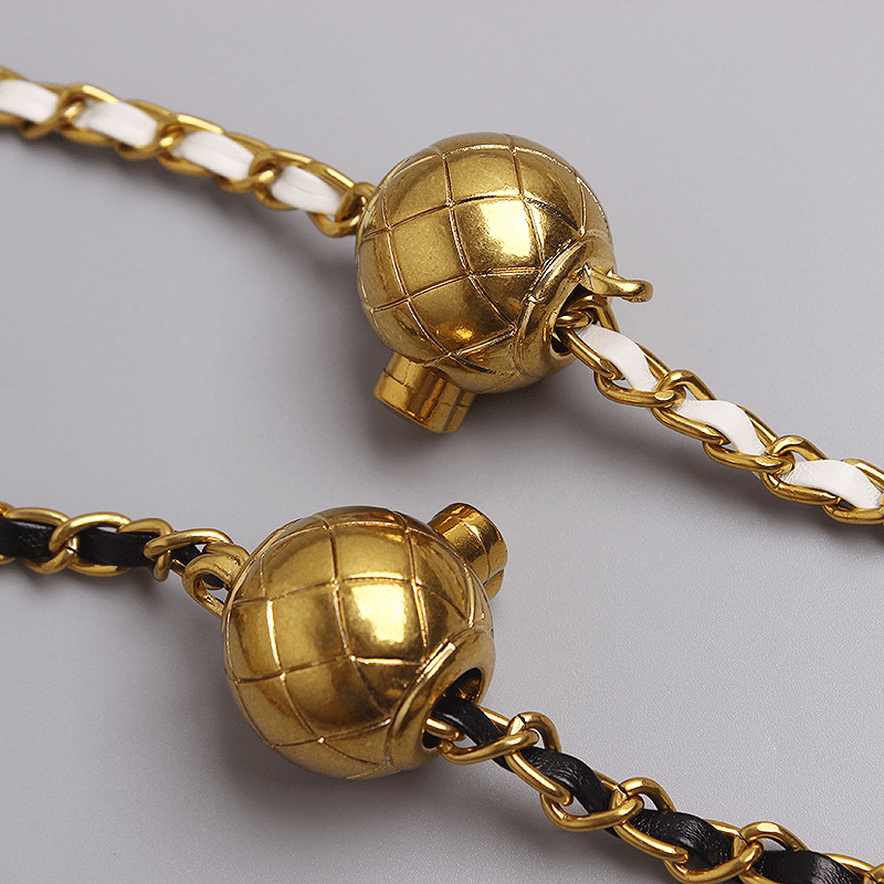 adjustable waist chain belt, view 4 - MRSLM