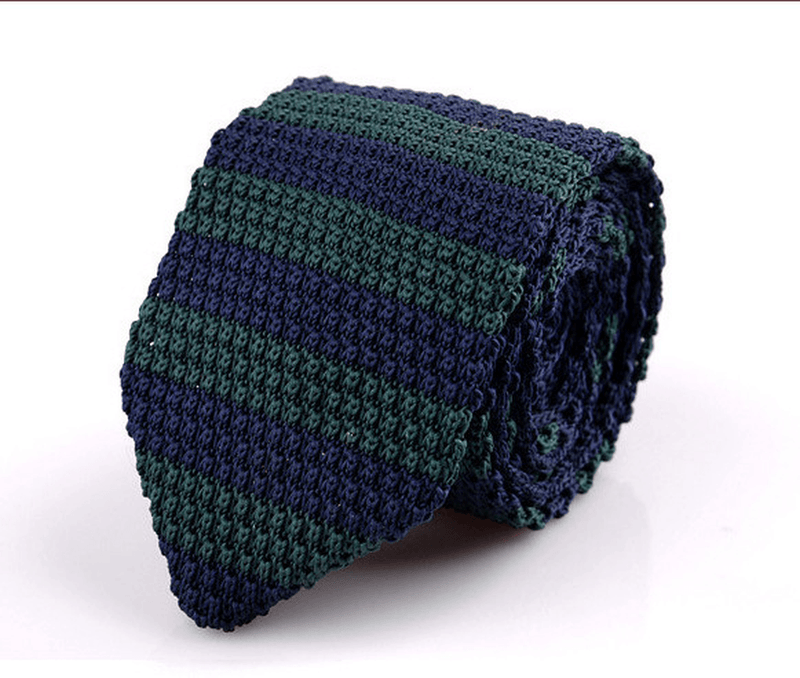 men's striped retro necktie, view 6 - MRSLM