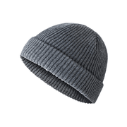 Retro short wool dome beanie hat, view 4 - MRSLM