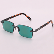dark green crystal lens sunglasses, view 6 - MRSLM
