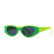 cat eye retro oval sunglasses, view 7 - MRSLM