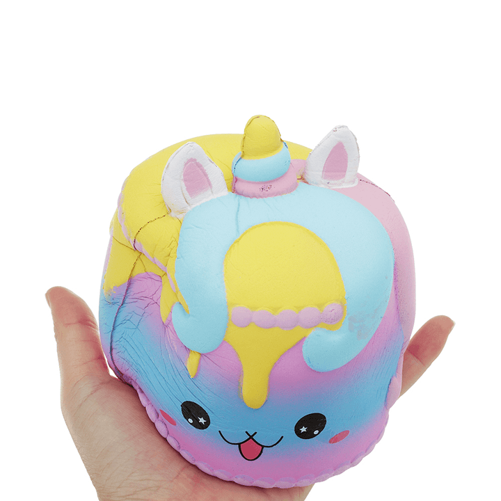Crown Cake Squishy 11.4*12.6Cm Kawaii Cute Soft Solw Rising Toy Cartoon Gift Collection with Packing - MRSLM