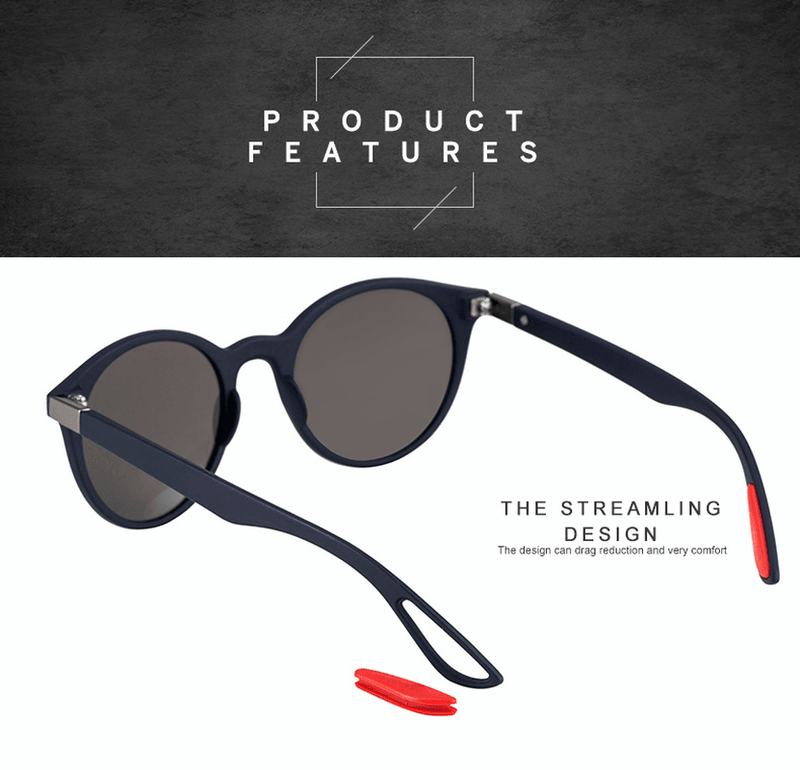 Vintage round polarized sunglasses, view 7 - MRSLM