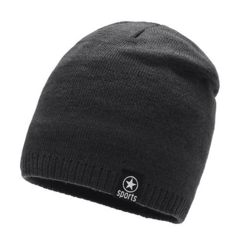 plush knitted winter hat - MRSLM