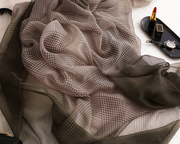 womens houndstooth shawl scarf, view 6 - MRSLM
