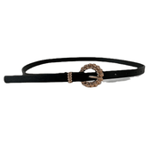 women's thin dress belt with pin buckle, view 8 - MRSLM