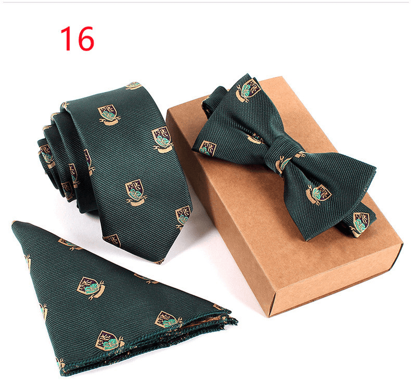 checked business bow tie, view 15 - MRSLM