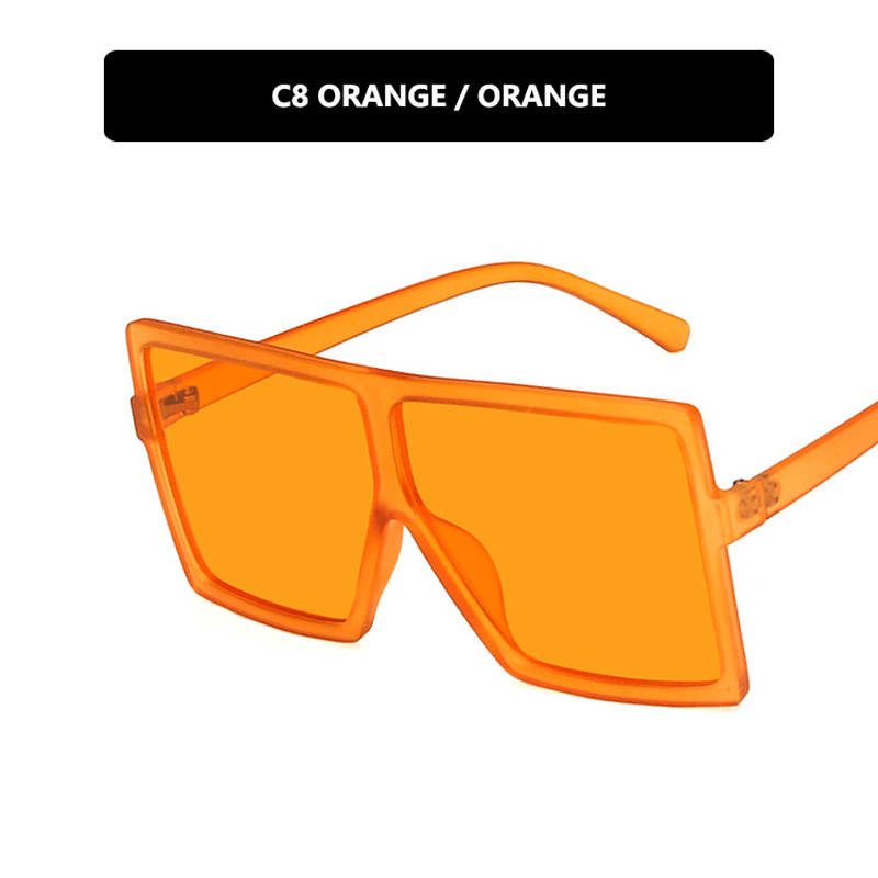 retro big frame sunglasses, view 5 - MRSLM