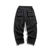 Men's loose casual cotton overalls, view 4 - MRSLM