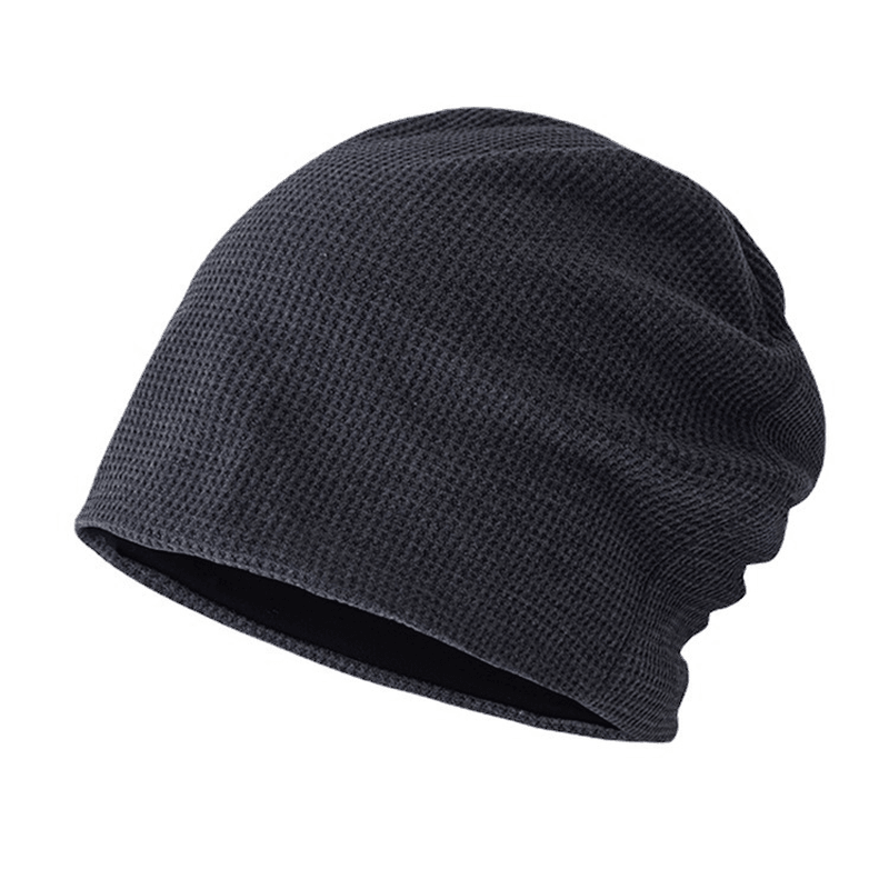 knitted wool beanie, view 5 - MRSLM