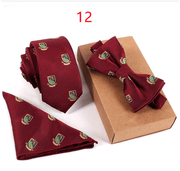 checked business bow tie, view 11 - MRSLM