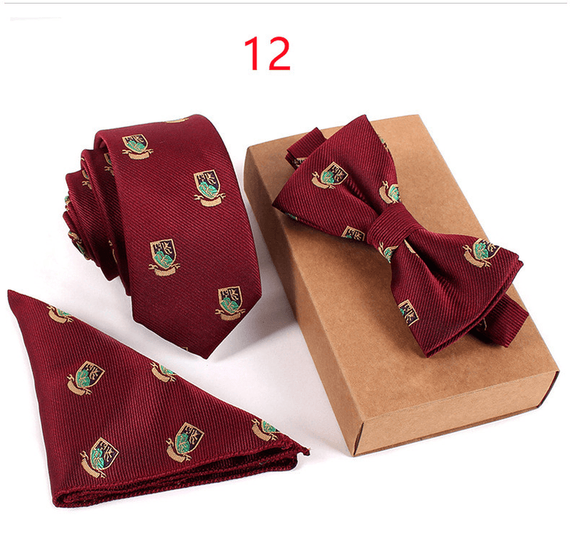 checked business bow tie, view 11 - MRSLM