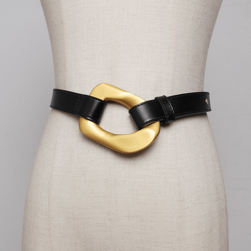 Women's slim leather belt, view 6 - MRSLM