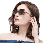 women's large frame polarized driving sunglasses, view 2 - MRSLM
