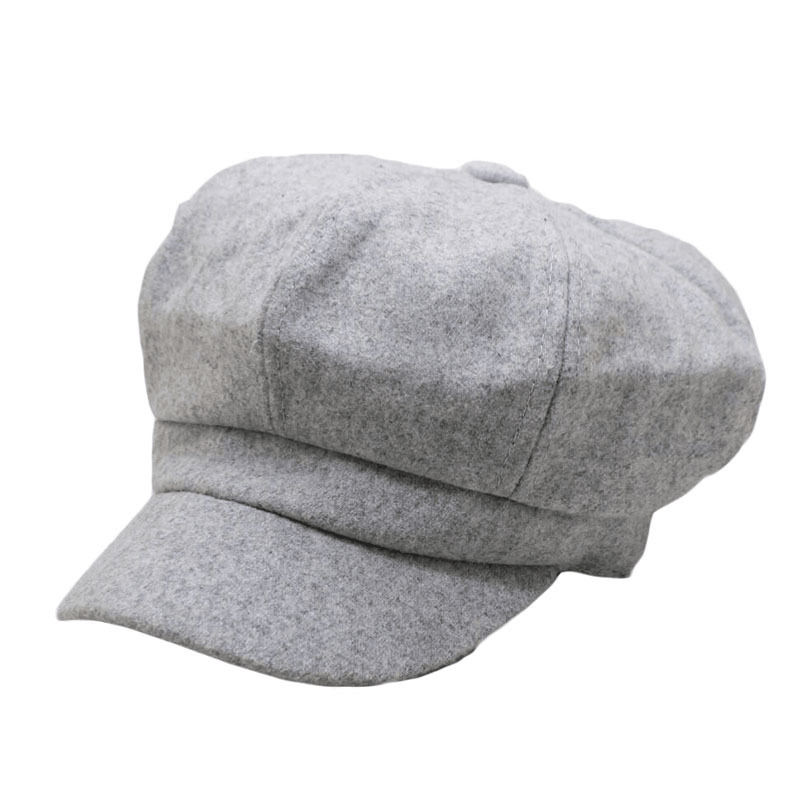korean style cotton octagonal hat, view 4 - MRSLM