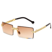 diamond cut edge women's sunglasses, view 3 - MRSLM