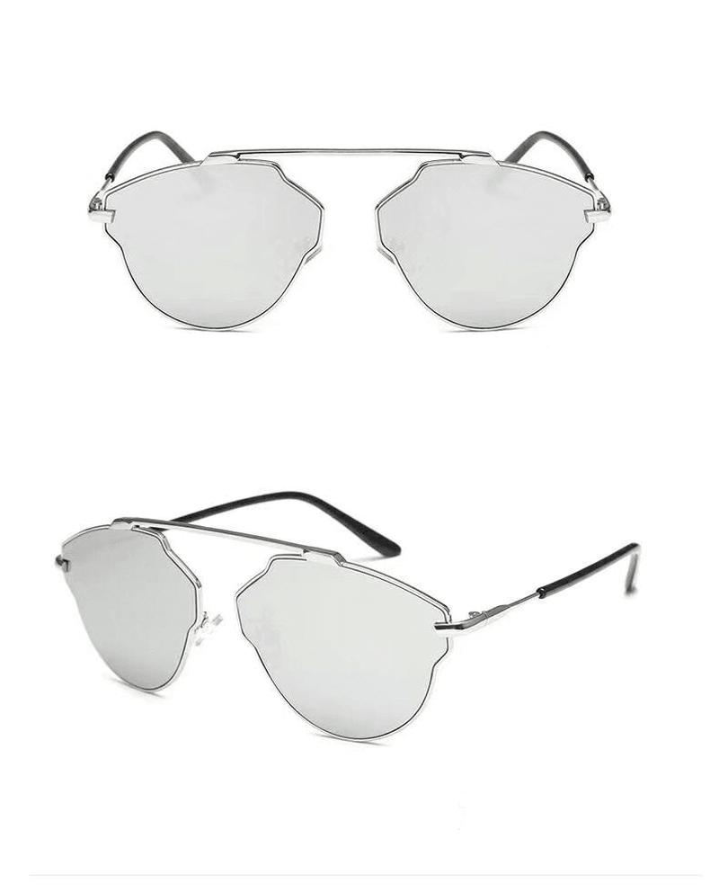 women's transparent jelly sunglasses, view 4 - MRSLM