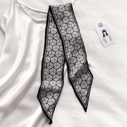 narrow leopard scarf, view 11 - MRSLM