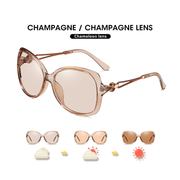 women's large frame sunglasses with diamonds, view 5 - MRSLM