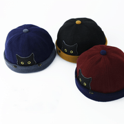 retro hip hop melon beret hat, view 2 - MRSLM