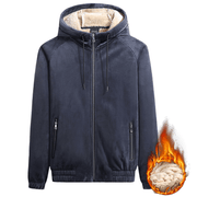 men's hooded zip cardigan jacket, view 6 - MRSLM