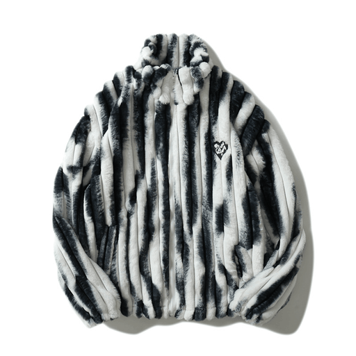men's tie-dye lamb plush jacket - MRSLM