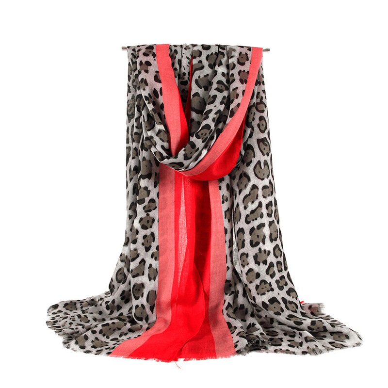 classic multicolor cotton scarf, view 3 - MRSLM
