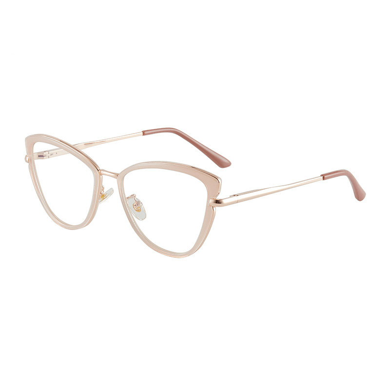 cat eye flat glasses frame, view 7 - MRSLM