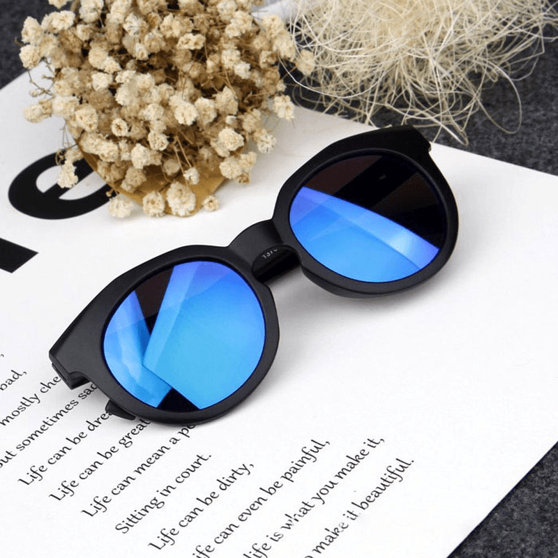 kids' frosted candy color sunglasses, view 4 - MRSLM