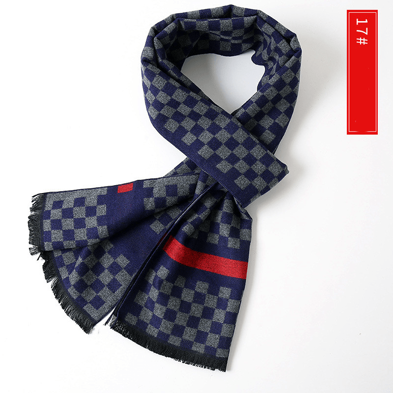 imitation cashmere scarf, view 20 - MRSLM