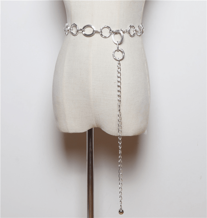 ladies ring waist chain, view 2 - MRSLM