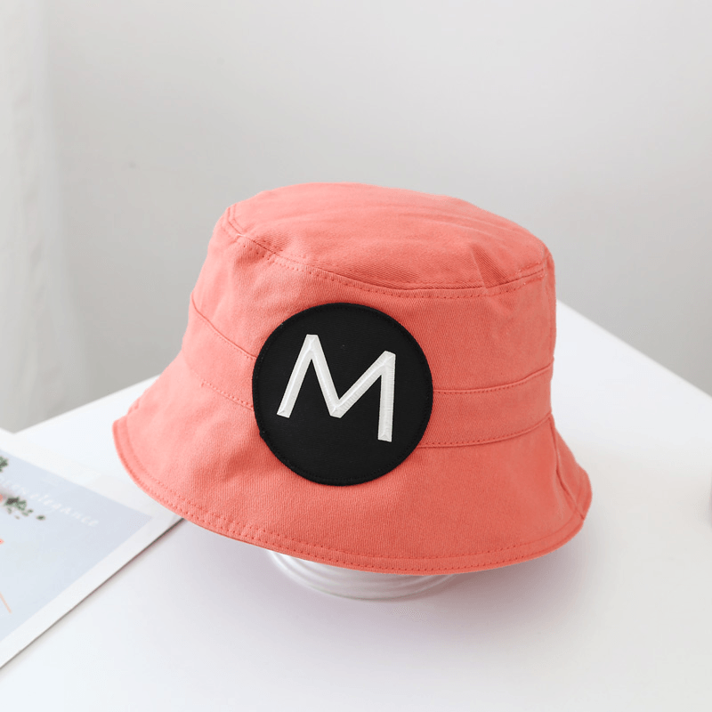 kids cotton fisherman hat, view 4 - MRSLM
