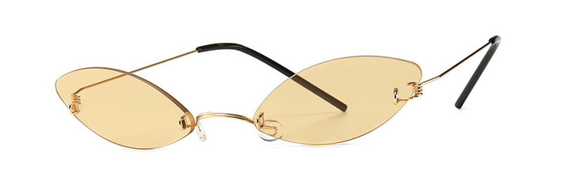 butterfly cat-eye sunglasses, view 3 - MRSLM