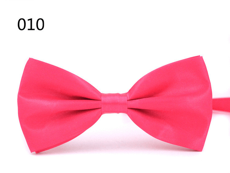 solid color bow tie, view 9 - MRSLM
