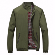 men's loose casual zip jacket, view 5 - MRSLM