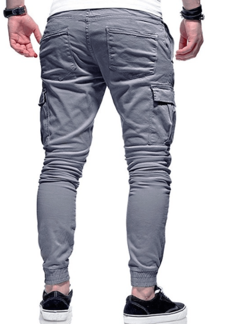 men's slim sports overalls, view 4 - MRSLM