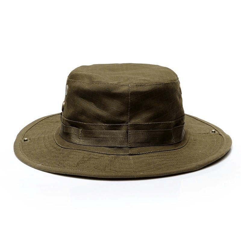 camouflage wide-brim hat, view 4 - MRSLM