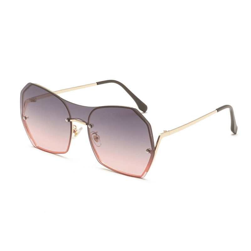 UV400 metal-frame sunglasses, view 5 - MRSLM