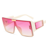 Large square one-piece sunglasses, view 7 - MRSLM