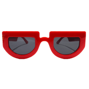 women's retro half-round sunglasses, view 2 - MRSLM