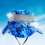 sun visor face cover cap, view 3 - MRSLM