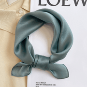 small square mulberry silk scarf, view 10 - MRSLM