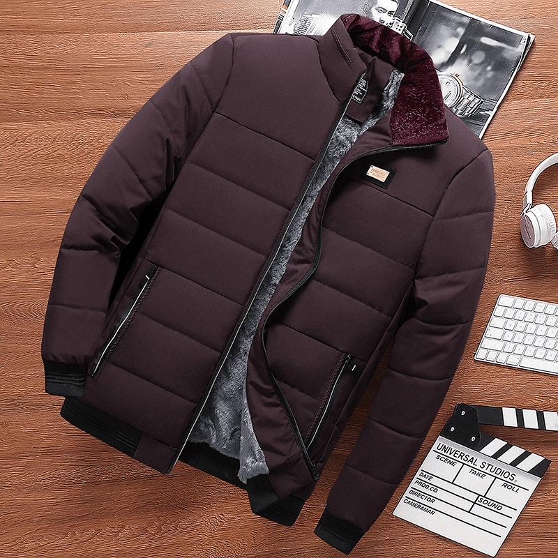 men's loose padded coat, view 5 - MRSLM